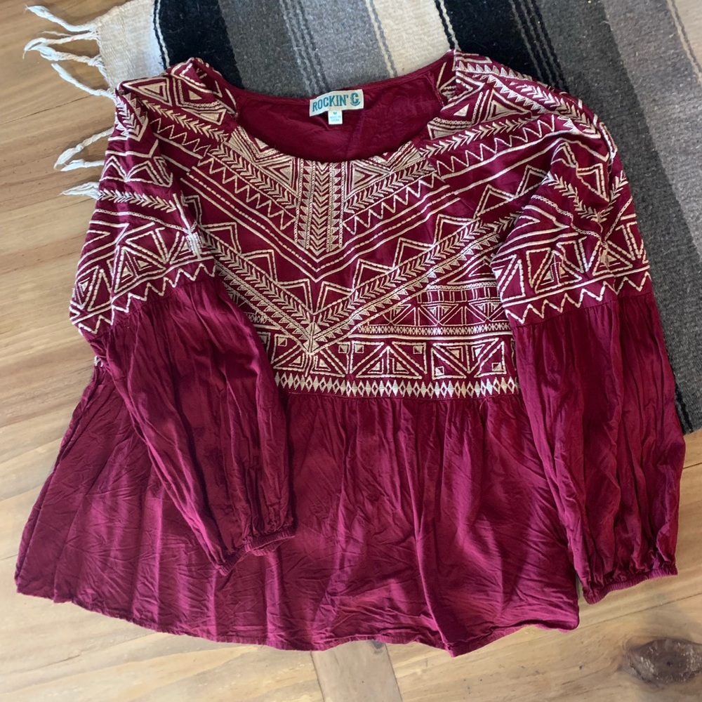 Rockin C blouse